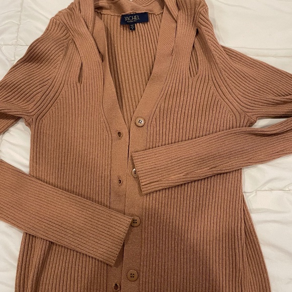 Ribbed cardigan - Picture 1 of 5